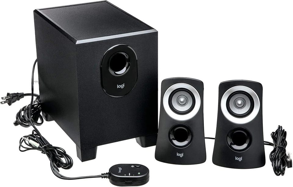 [REF-599EE9] Logitech Z313 (2.1 Speaker System with Subwoofer)