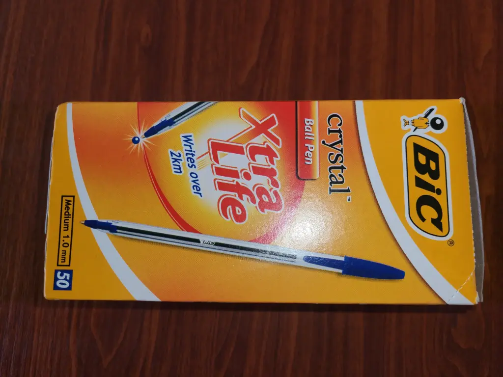 BIC Crystal ( Red/Blue/Black)  Ball Pen