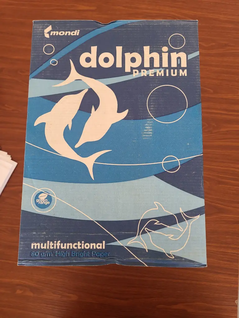 Dolphin Premium A4 80g/m2 Bond Paper, Box