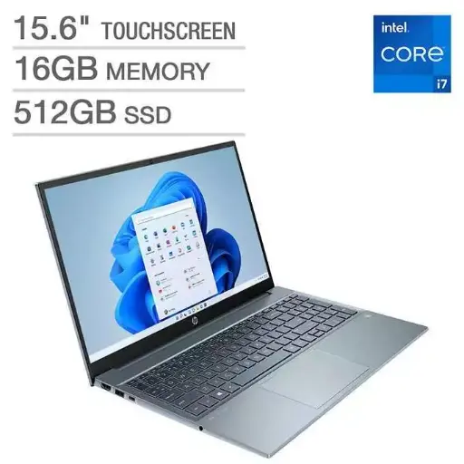 [REF-435F30] HP Pavilion 15 (Intel Core i7, 16GB RAM, 512GB SSD, Windows 11)