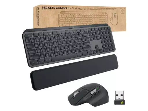 [REF-AB782A] Logitech MX Keys (Wireless, Backlit, USB-C Rechargeable)