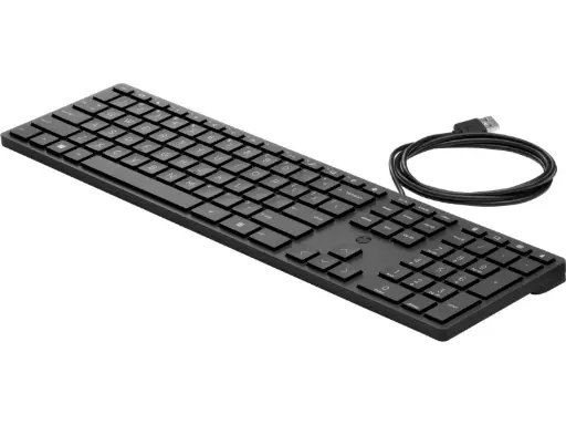 [ITM-1012] HP Wired Keyboard - Standard QWERTY USB